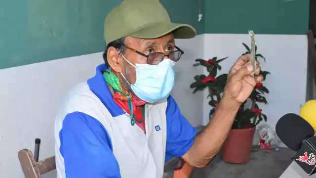 El líder molinero inició la recolección de firmas para que no se permita el uso de artículos de pólvora