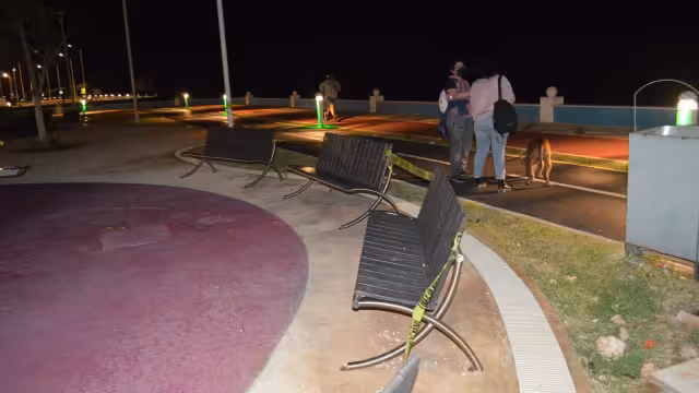 El proyecto fue para colocar e instalar mobiliario urbano