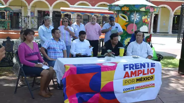 El Frente Amplio por México continúa su impulso en Campeche