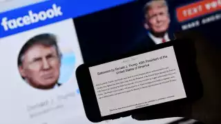 El veto a Trump afectó también a su cuenta en Instagram, propiedad de Facebook. Y otras plataformas como Twitter y YouTube también removieron las cuentas del entonces presidente