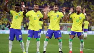 Brasil marcó cuarto goles a Corea del Sur Foto:Especial