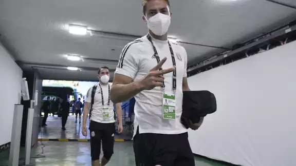 La Selección llegando al Estadio Jalisco La Selección llegando al Estadio Jalisco