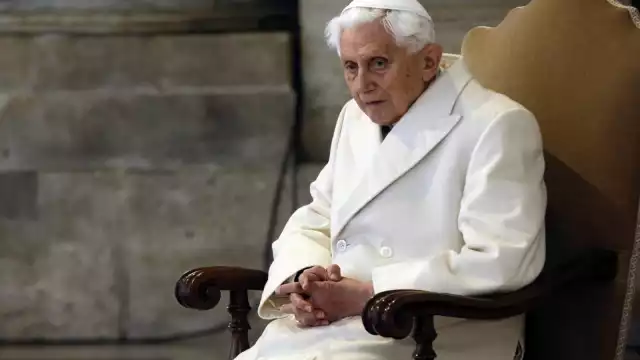 Benedicto XVI padece un herpes en la cara (AP)