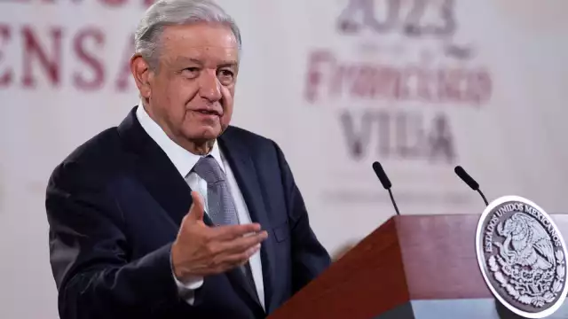Presidente Andrés Manuel López Obrador en conferencia de prensa