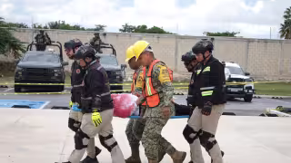 Más de 172 mil participan en el simulacro nacional en Quintana Roo