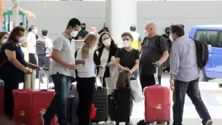 Para hoy, se esperan 212 llegadas entre vuelas nacionales e internacionales al aeropuerto de Cancún