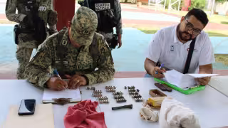 Recolectan más de 2 mil cartuchos y ocho armas de fuego durante Campaña de Canje en Chetumal