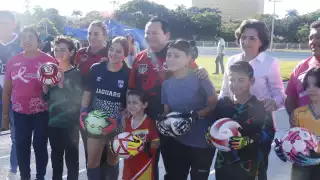 Joaquín Díaz Mena inaugura en Mérida la Liga de Futbol Ocho “Enrique Baxir Saidén Isaac” del Colegio Libanés Peninsular