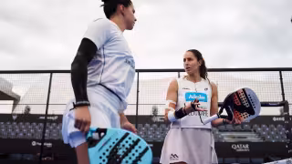 Imponen respeto las actuales monarcas del Premier Pádel Cancún P2 y van por el bicampeonato