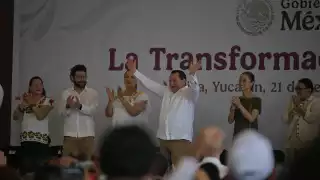 “Joaquín Díaz Mena llegó a transformar Yucatán”: Claudia Sheinbaum destaca el trabajo del Gobernador durante su informe  