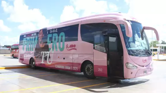 Llega la Caravana Rosa a Campeche y Escárcega con ADO Llega la Caravana Rosa a Campeche y Escárcega con ADO