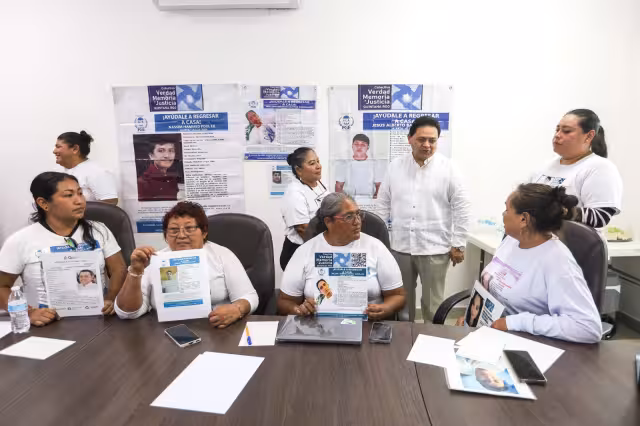 Integrantes de Madres Buscadoras de Quintana Roo extendieron sus labores de búsqueda a Yucatán.