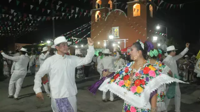 Feligreses disfrutaron de una vaquería en Tizimín