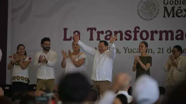 Claudia Sheinbaum respaldó al proyecto del Renacimiento Maya de Joaquín Díaz Mena