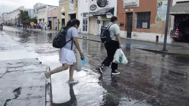 Se esperan chubascos durante este lunes en Mérida