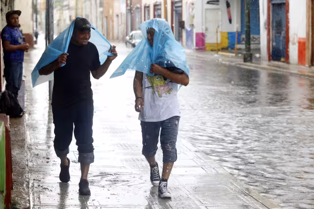 Se esperan lluvias ligeras en Mérida este lunes