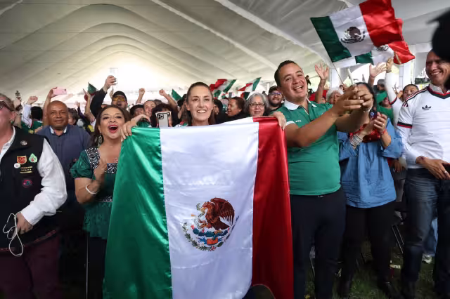 A través de su cuenta de X, la mandataria mexicana compartió un mensaje breve dirigido al equipo nacional