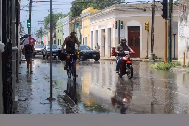 Se espera que sean lluvias ligeras en Yucatán este viernes