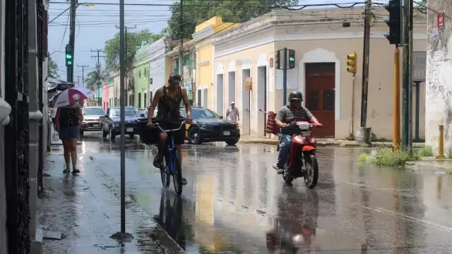 Se espera que sean lluvias ligeras en Yucatán este viernes