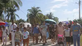 El Cuyo se viste de gala con la tradicional bajada de la Virgen de las Mercedes