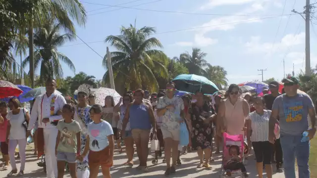 Realizan la bajada de la Virgen de las Mercedes como inicio a las celebraciones patronales