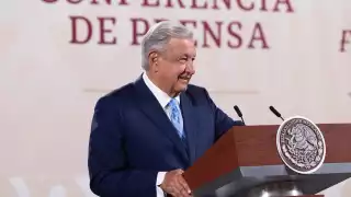 Presidente AMLO en conferencia de prensa