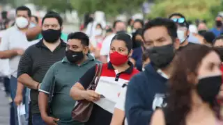 Los docentes se prepararon para vacunarse este miércoles