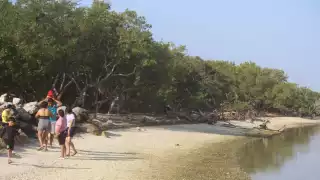 Una visitante informó que en el Litoral Norte hay atractivos en donde pasar el día en familia.