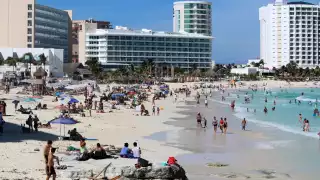 Se espera una temperatura máxima de 28 °C en Cancún