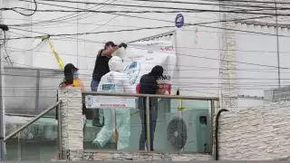 Agentes de la Policía Ministerial en coordinación con FGE y Sesa, realizaron el cateo