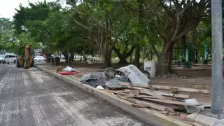 Destrozado el Boulevard Kukulcán de la Zona Hotelera de Cancún