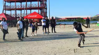 Durante dos días, los participantes realizaron pruebas similares a las de la serie, con la peculiaridad de que eran dinámicas tradicionales yucatecas