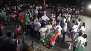 En el evento hubo más gente del partido de vecinos de Mérida