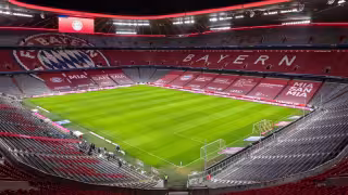 Estadio Allianz Arena, donde se juega el partido