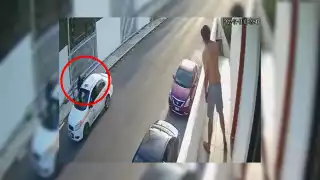 El delincuente disparó al menos en nueve ocasiones antes de huir de la colonia Solidaridad de Chetumal, con rumbo desconocido