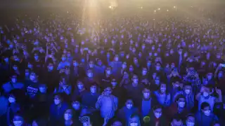 Es el primer espectáculo masivo en Europa en tiempos de pandemia