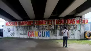 El 'Museo de Hampones, y Corruptos de México', en Cancún alberga funcionarios y políticos de todo el país y época