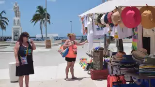 Pocos apovecharon los servicios que se ofrecen en el lugar, como las bananas, las más solicitadas