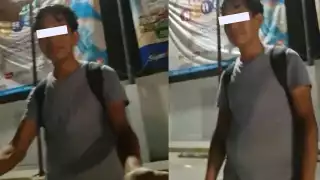 El hombre que tocó a la joven en Tulum, le dijo a la agraviada que la había confundido con una amiga y que por eso le dio la nalgada, y le pidió que lo disculpara y lo olvidara