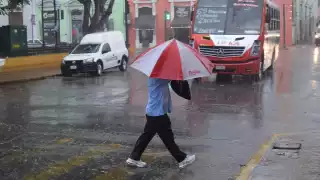 Las lluvias se presentarán durante la tarde en Yucatán