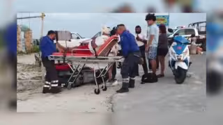 Motociclista termina grave en el hospital tras chocar en Cozumel