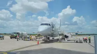 El vuelo de American Airlines llegaba de Dallas, Texas