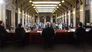 La reunión de miembros del Gabinete con el Presidente de México, Andrés Manuel López Obrador ocurrió este jueves