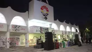 El comité de víctimas del 9N conmemoró el aniversario de la represión policiaca hacia colectivos feministas y defensores de derechos humanos