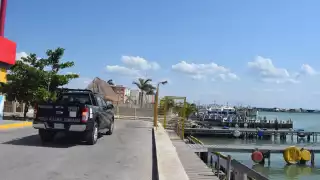 Los dos hombres se encontraban inconscientes en el puerto de abrigo de Progreso