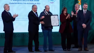 Los Premios Nacionales de Arquitectura e Ingeniería se entregan a profesionistas ampliamente destacados y reconocidos con una trayectoria de excepción