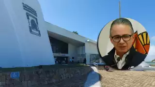 ósca Montes de Oca acudió al Congreso de Quintana Roo para comparecer ante la Comisión de Justicia de la XVI Legislatura