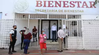 La Secretaría de Bienestar continúa con la entrega de apoyos en Campeche