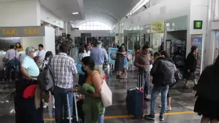 Con un retraso de 15 minutos salió el único vuelo que sale del Aeropuerto de Campeche