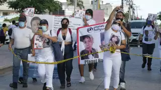 Familiares de desaparecidos marchan en Cancún para exigir respuestas